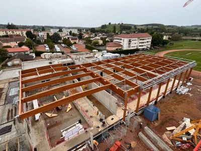 Construction d'une piscine - Charlieu Belmont Communauté